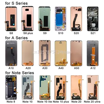 LCD displej pro Samsung Galaxy A12 A14 A15 A21 A22 A24 A50 A51 A54 A71 pro Samsung A10 A20 A30 6 nejlepší prodej LCD a71 - №2