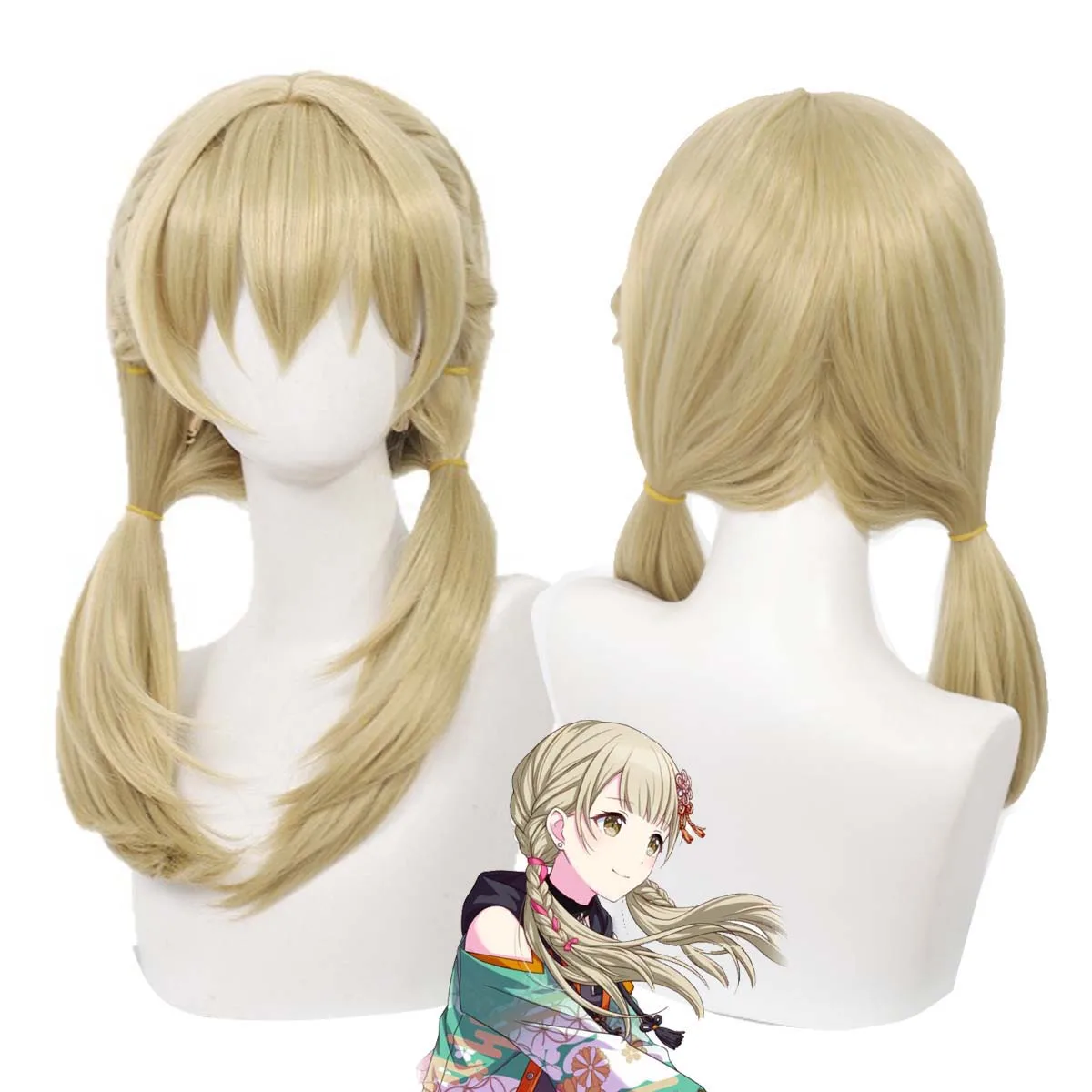 Women Halloween Game Project 5th Anniversary Sekai Azusawa Kohane Cosplay Wig