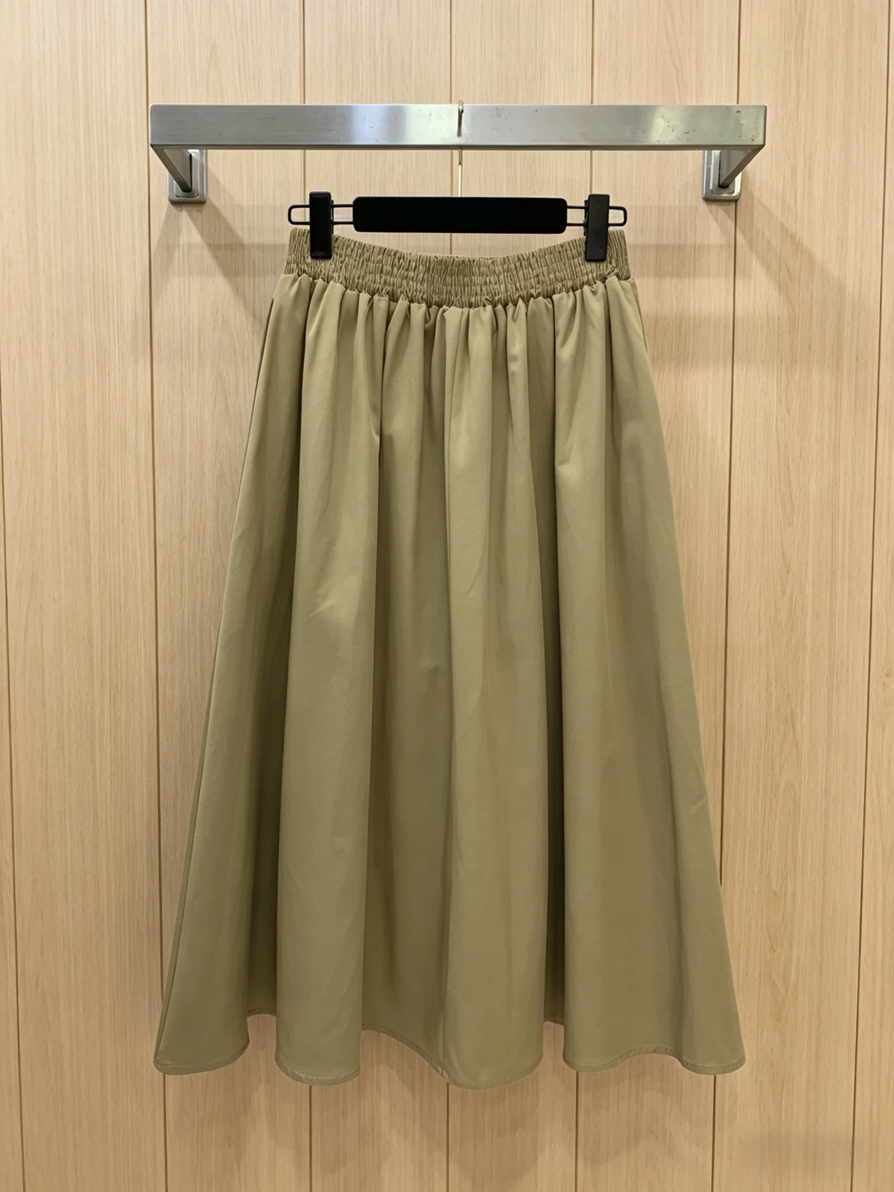 

2026 New Fashion Women's Skirt Elastic Waist Temperament Long Overskirt