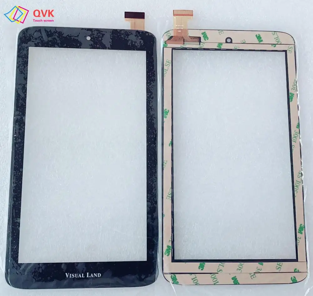 Black 7 Inch touch screen for Visual Land Tablet PC capacitive touch screen panel repair replacement parts