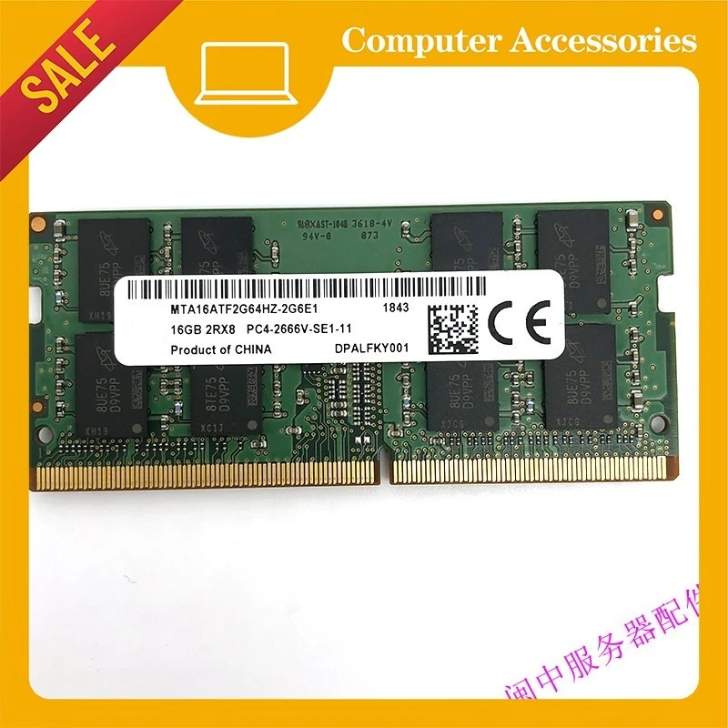 For Raytheon 911 G7000S Dino-X8 16G 2RX8 DDR4 2666 2667 Notebook Memory