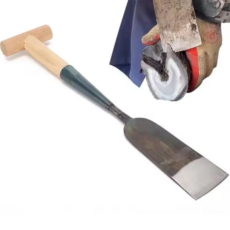 

Horse Hoof Trimming Scraper Multi Functional Horseshoe Trimming Tool Professional Donkey Hoof Knife Portable Trim Hooves Shovel