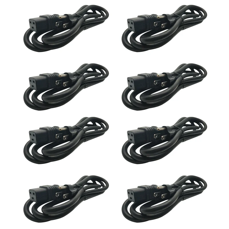 

B04B-8X US Nema 5-15P To C19 AC Power Extension Cable Cord Nema 5-15P To IEC 320 C19 Power Cord(US Plug,1M)