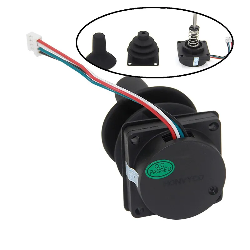 

Контроллер для электрической инвалидной коляски, 1 шт., универсальный, поворот на 360 градусов, сменный, с джойстиком, для бесщеточных двигателей, для здравоохранения