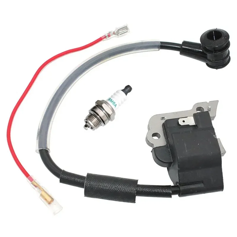 New For Shindaiwa T261 T261B M230 C230 AH231 C230 T230 T231 C230PT P230S Engine Parts Ignition Coil Spark Plug For Lawn Mower Mo