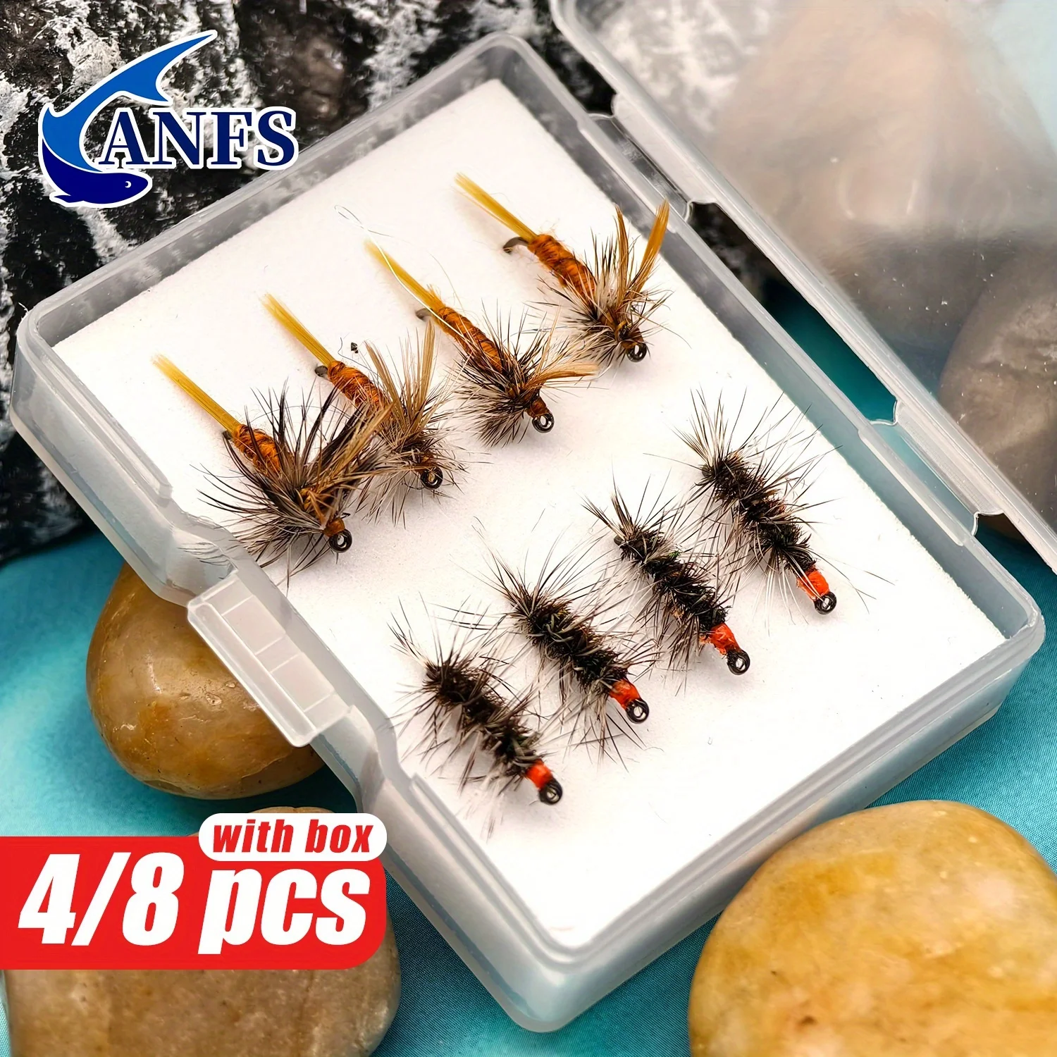 Anfs 4Pcs/8Pcs Dry … - image