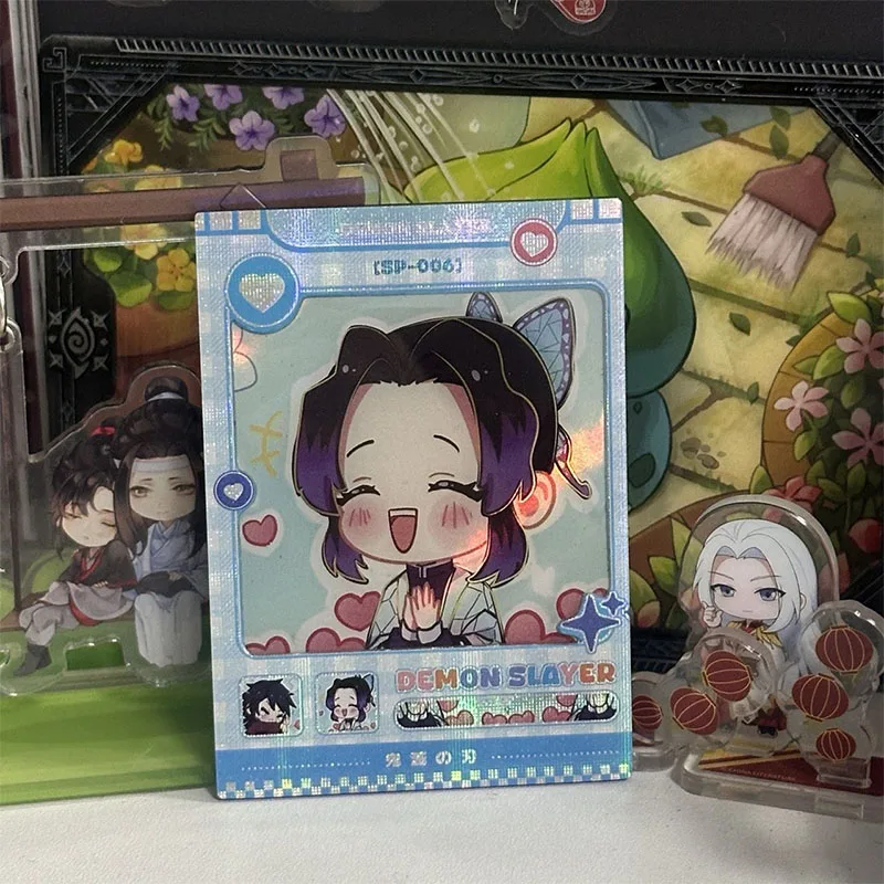 애니메이션 악마 슬레이어 EMP SP 카드 토미오카 기유 코쵸 시노부 컬렉션 카드 크리스마스 생일 선물 소년 어린이 장난감