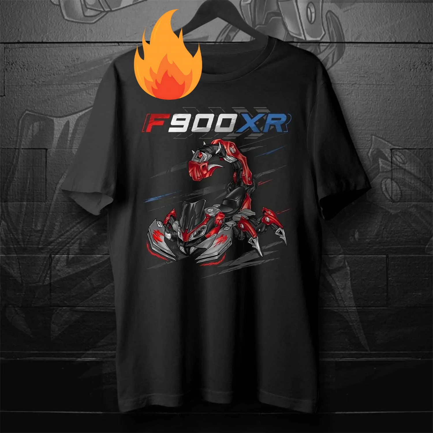 

Classic German Motorcycle F900XR Scorpion Inspired T-Shirt 100% Cotton O-Neck Short Sleeve Summer Casual Mens T-shirt Streetwear