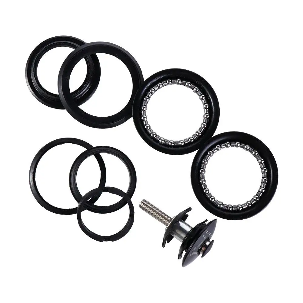 Langlebiges, robustes Legierungs-Rennrad 44mm MTB Fahrrad 1 1/8 Zoll externes Fahrrad-Steuersystem, gewindeloses Steuerrohr – Detail 5
