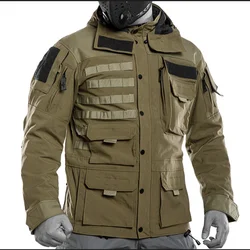 Ninja Mark 5 Tactical Jacket Thick Workwear Blazer Windbreaker Men's Motorcycle Suit Outdoor Trekking Hiking Combat Hunting Coat