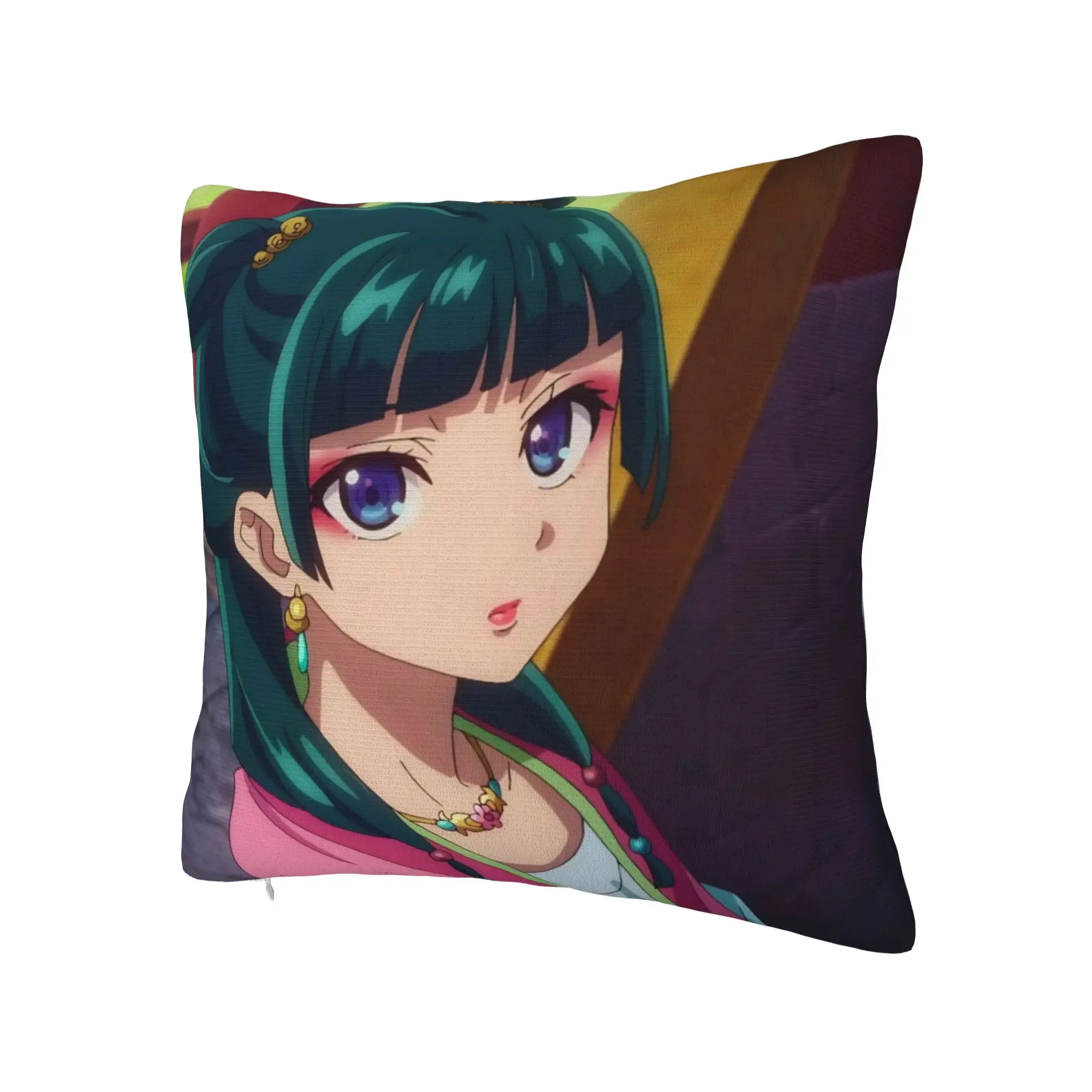 Decorative Pillowcases The Apothecary D-Diaries Maomao  Merch Home  Pillow Case Cover Zippered Multiple Sizes