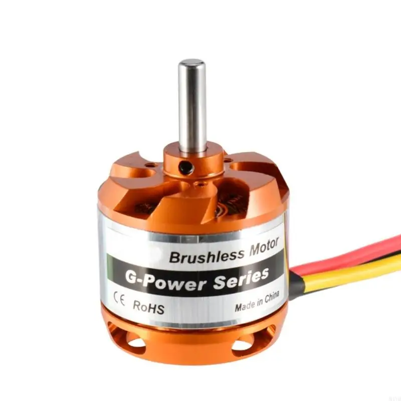 Premium D3536 Brushless Motor Speed Engine High Performances Brushless Motor Metal for Remote Control Hobbys Models M4YD