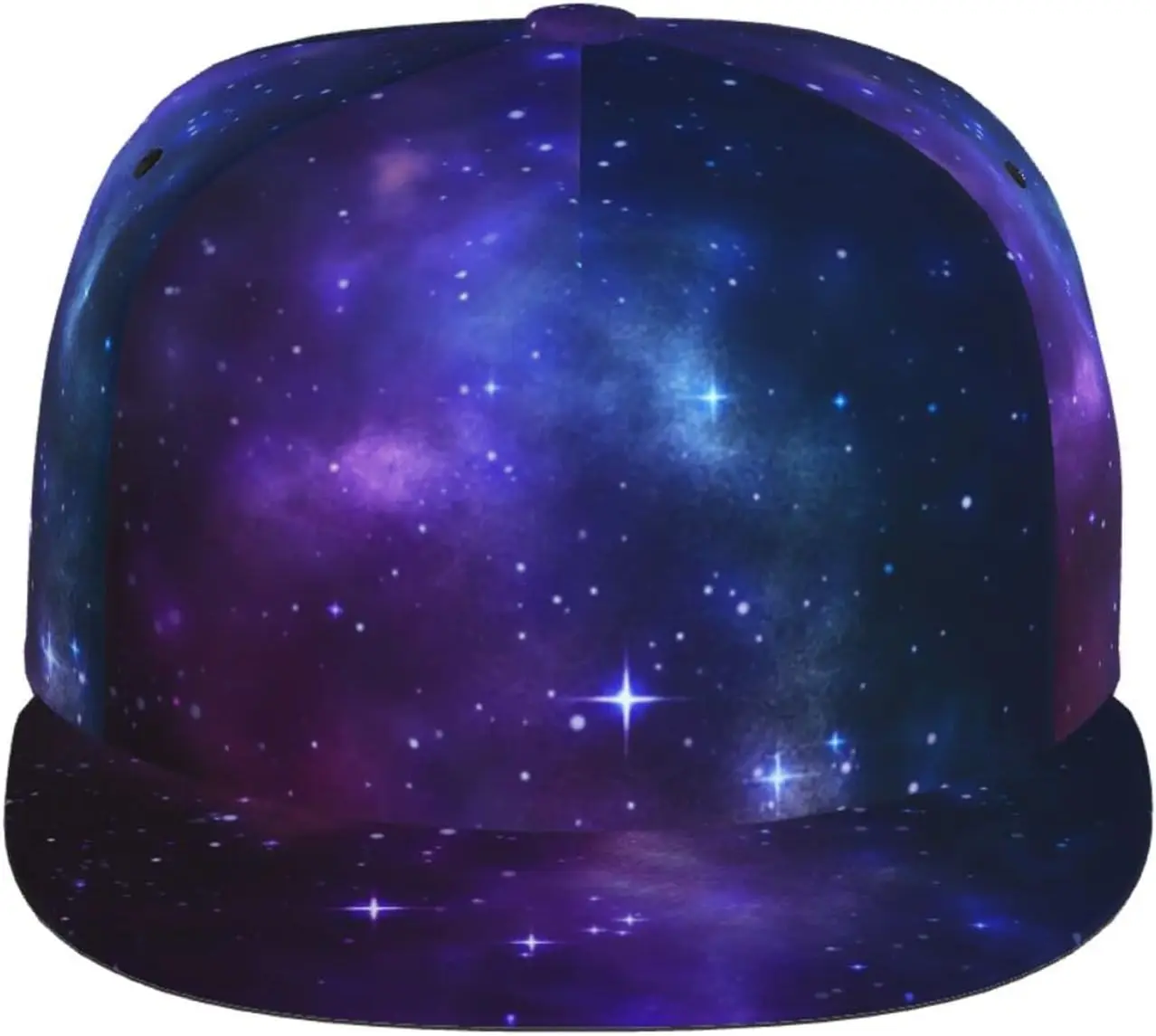 Galaxy Snapback Hat for Men Women,Hip Hop Style Flat Bill Hats Teens Adjustable Baseball Cap