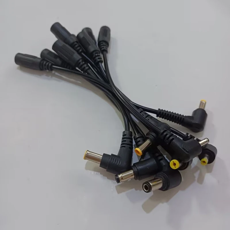 5.5*2.1 Female To Male 3.5*1.35 4.0*1.7 4.8*1.7 5.0*3.0 5.5*1.7 5.5*2.5 DC Power Connector Adapter Plug 5.5*2.5 Conversion Cable