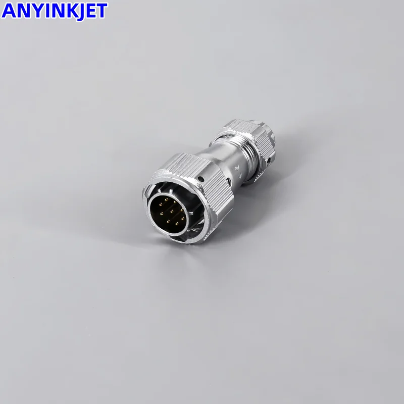 for KGK 3000D 3000L Alarm light connector 9 pin male DIN plug KB-SEN4270 for KGK 3000D 3000L inkjet printer