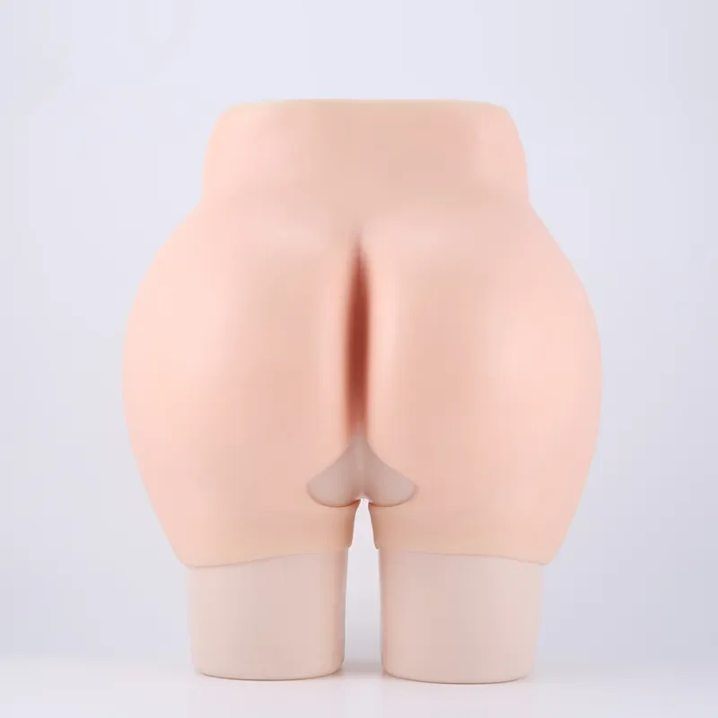 Sixth generation open silicone hip pants CD cross-dressing super sexy hip pants hip thickening 2-7cm shaping high elasticity