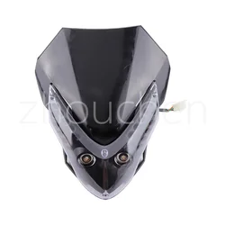 Motorcycle LED ghost face headlight lampshade off-road vehicle motorcycle ghost face headlight lampshade modified accessories