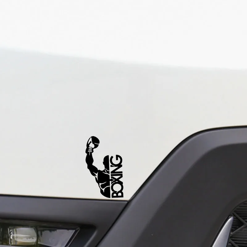 

Boxing Gloves Combat Decor Car Stickers Vinyl High Quality Decals Car Mirror Window Headlight Shade Racing Laptop Camping Decal