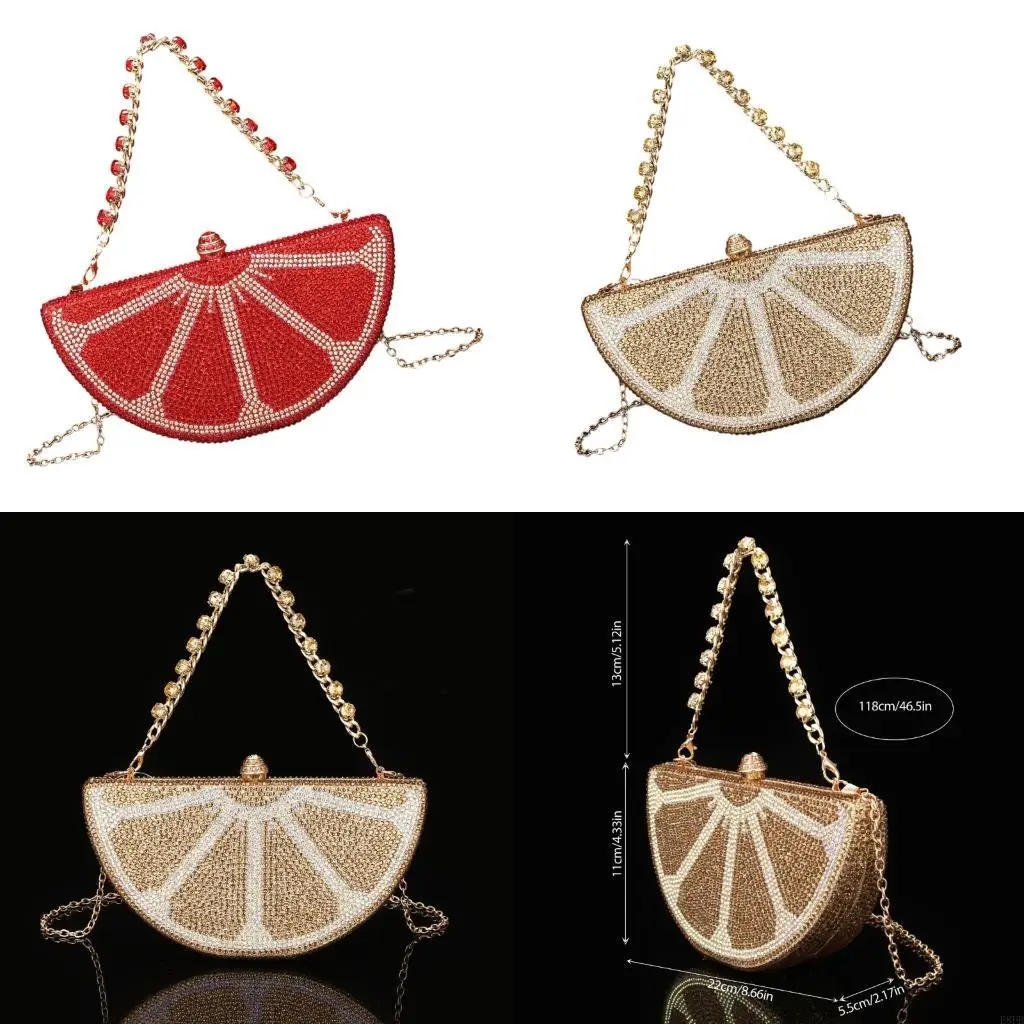 

Сумочка Dynamic Fruit Plan Дополнительное украшение с кристаллами на лицевой стороне Изменяемые стили ношения Постоянный партнер