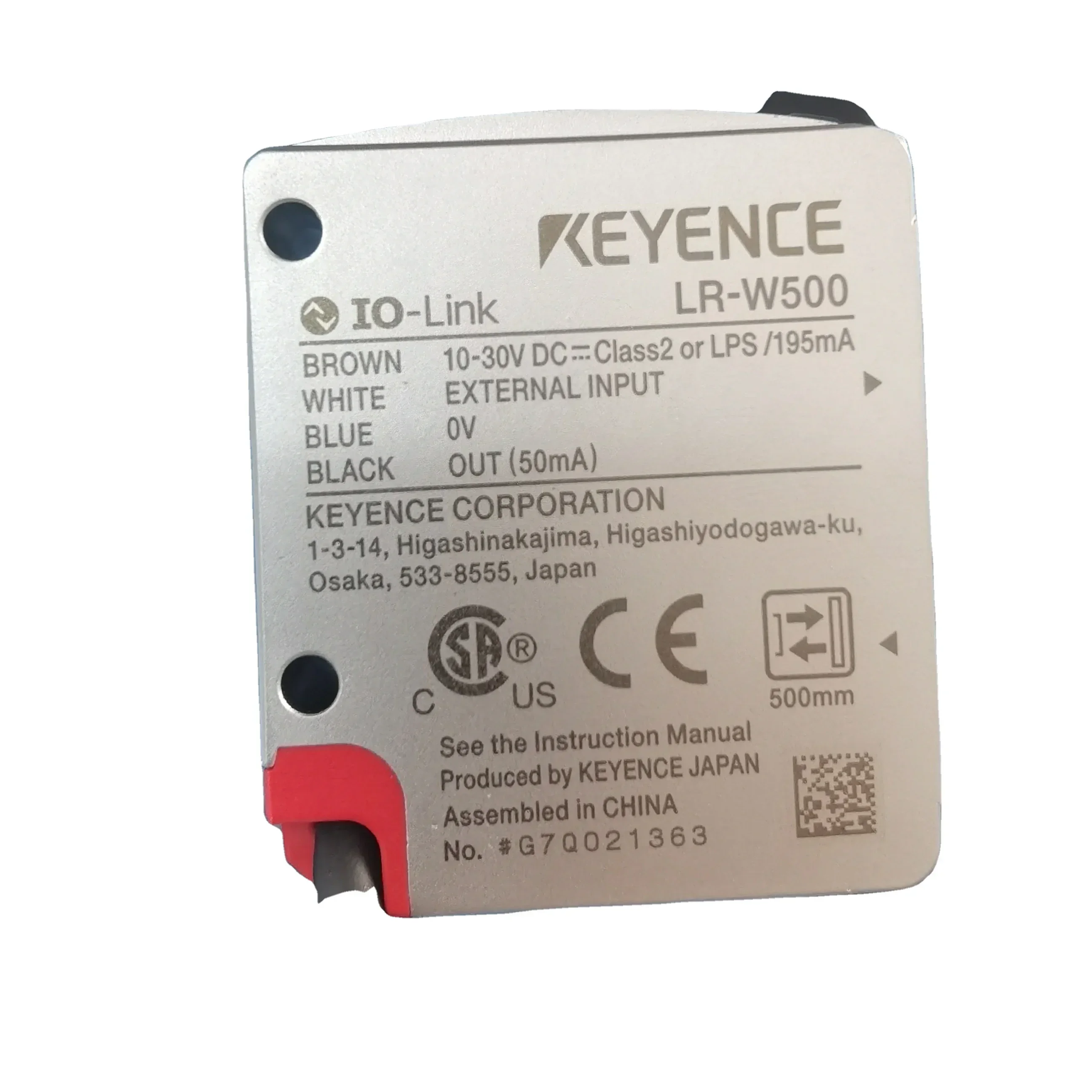 

keyence Small/Dual Spot Type M12 connector 4pin type LR-W70C Self-Contained Full-Spectrum Sensor