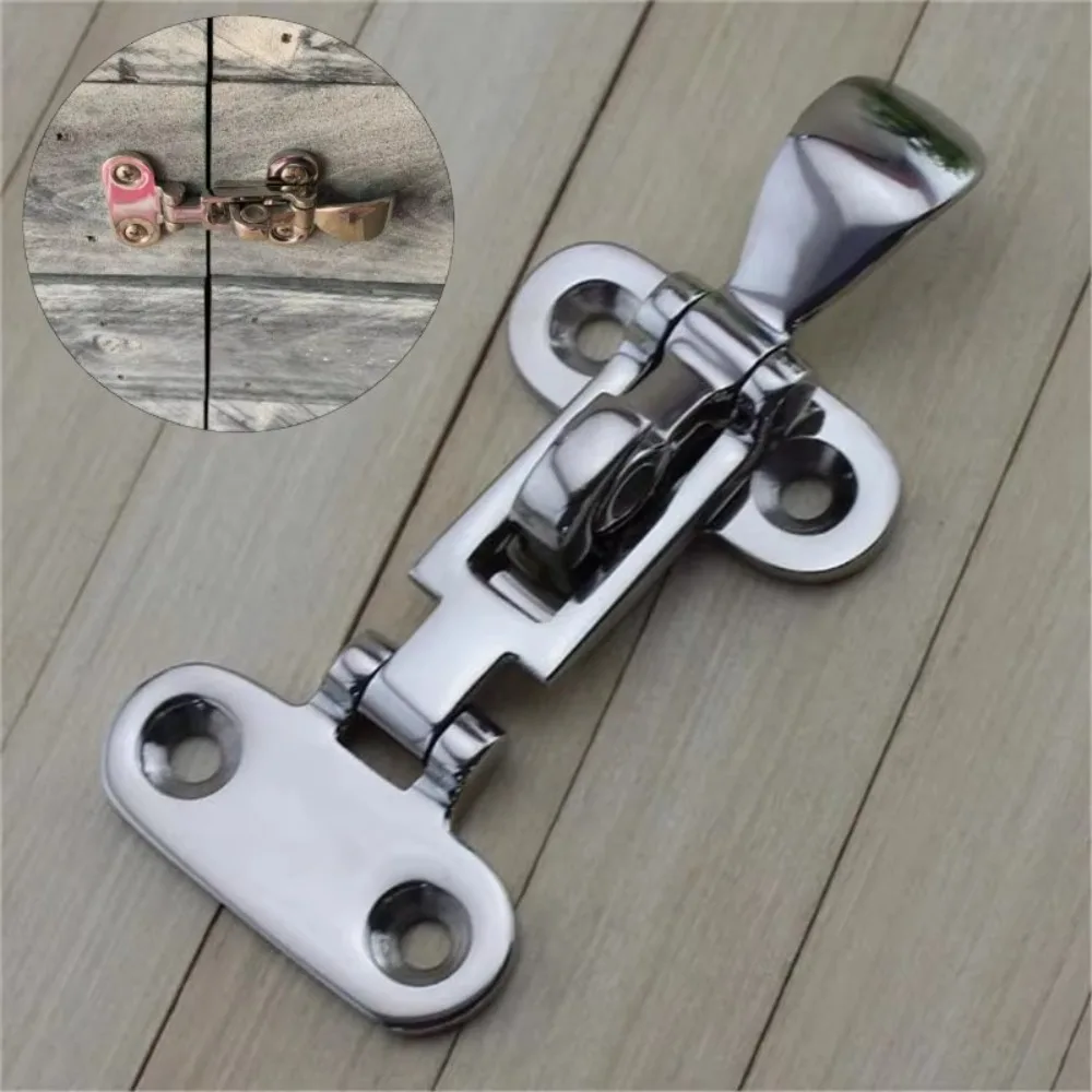 Practical 316 Stainless Steel Down Clamp Latches Anti-Rattle Durable Boat Hasp Marine Lock Hardware For Yacht Accessories