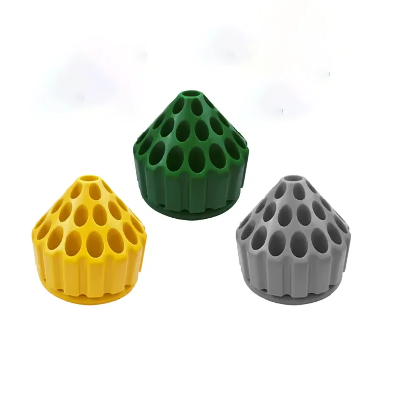 35 Holes Dental Bur Box Polishing Wheel Storage Box 360 Degree Rotating Endo File Holder Block Case Placement Box Dentist Tools