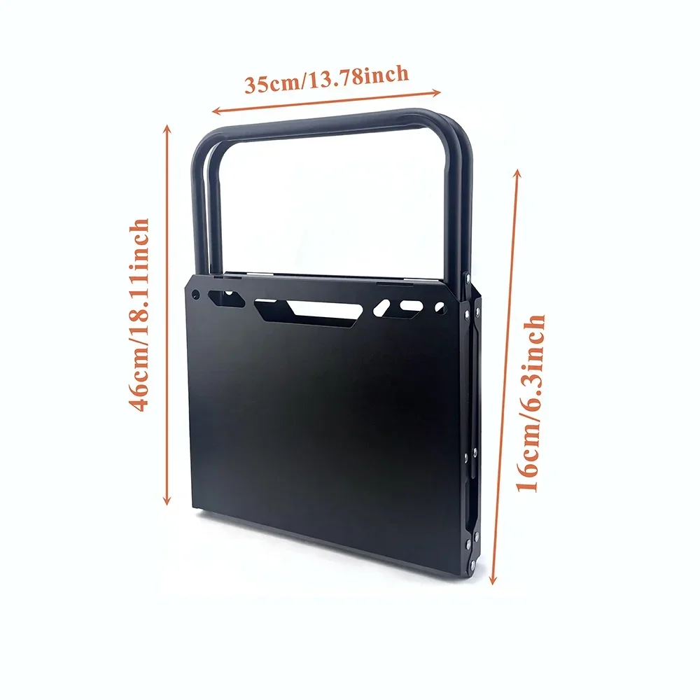 Portable  Picnic Table Beach Tables camping Table for Sand Foldable Edge With Hollowing Hangable items More Convenient image 4