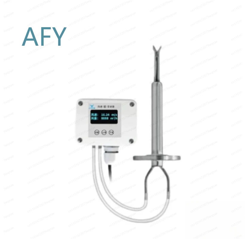 Pitot Tube Wind Speed Sensor for High Temperature Resistance and Wind Speed Measurement with LCD Display Air Volume