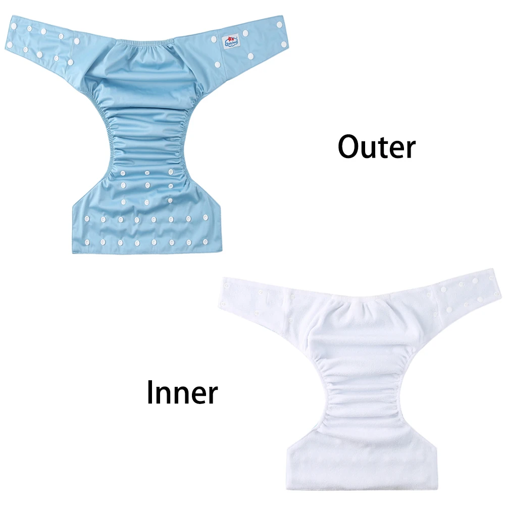 [BABYLAND]2023 Young Adult Cloth Diaper Washable Reusable Diapers For Teenager Adjustable Nappy Eco-Friendly Male and Female