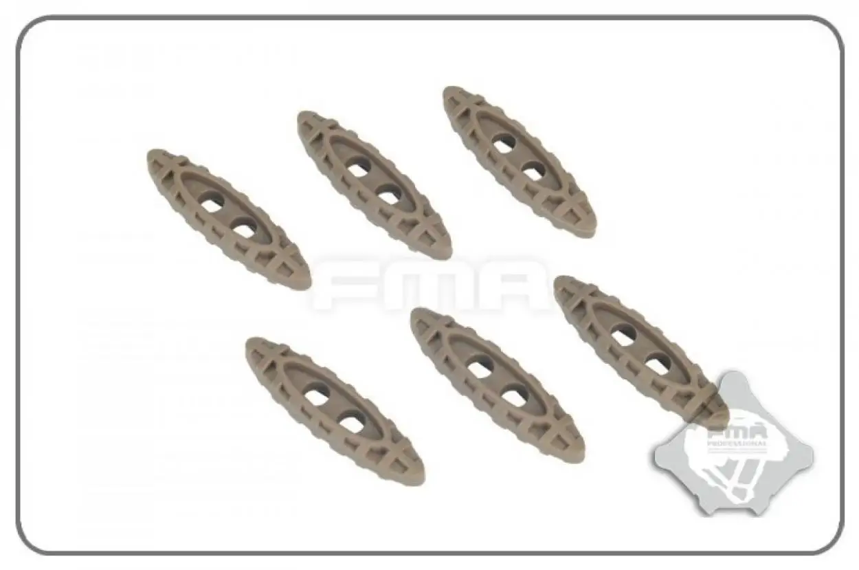 Fma New Lanyard Buckle Vest Sling Buckle Six Colors Lock Pull Rope Accessories for The Backpack (6 Pcs for A Set)