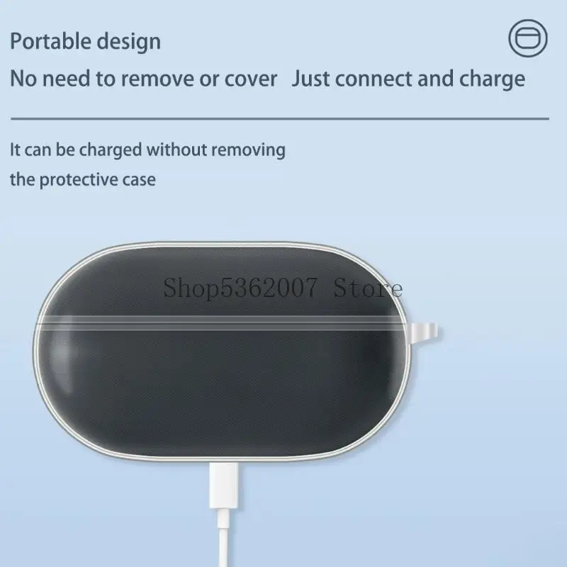 イヤホンソフトTPUショックプルーフシェル柔軟な洗えるスリーブスキンケースAM-TW02 40JB