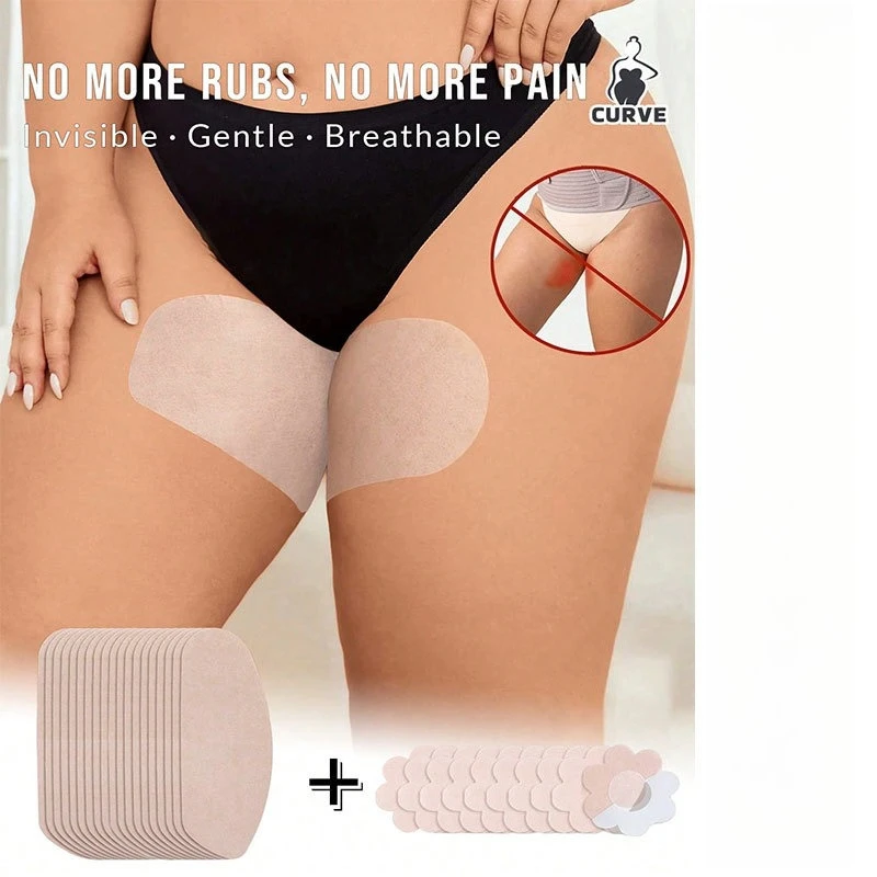 Patch anti-friction jetable pour l'intérieur des cuisses, pour prévenir la friction, l'obésité, protéger les jambes, patchs anti-friction pour hommes et femmes