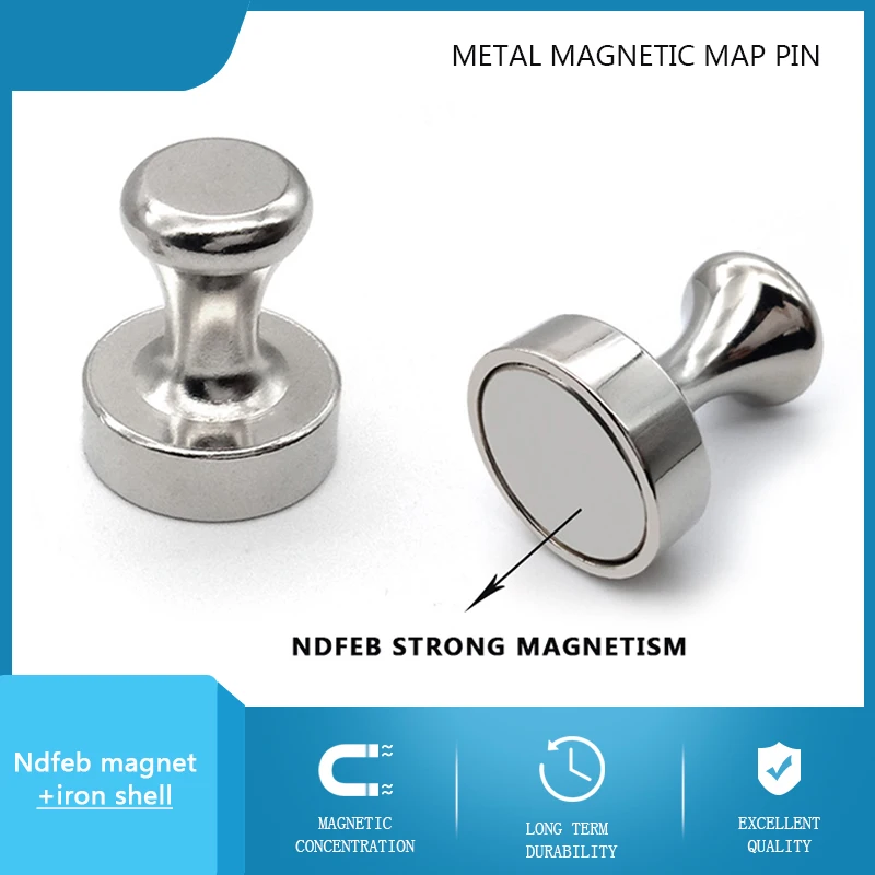 

D25x30 Neodymium Strong Magnetic Nails Metal Strong Magnetic Thumbnails Magnetic Fridge Pastes D16x20Magnet Thumbtack D20x25