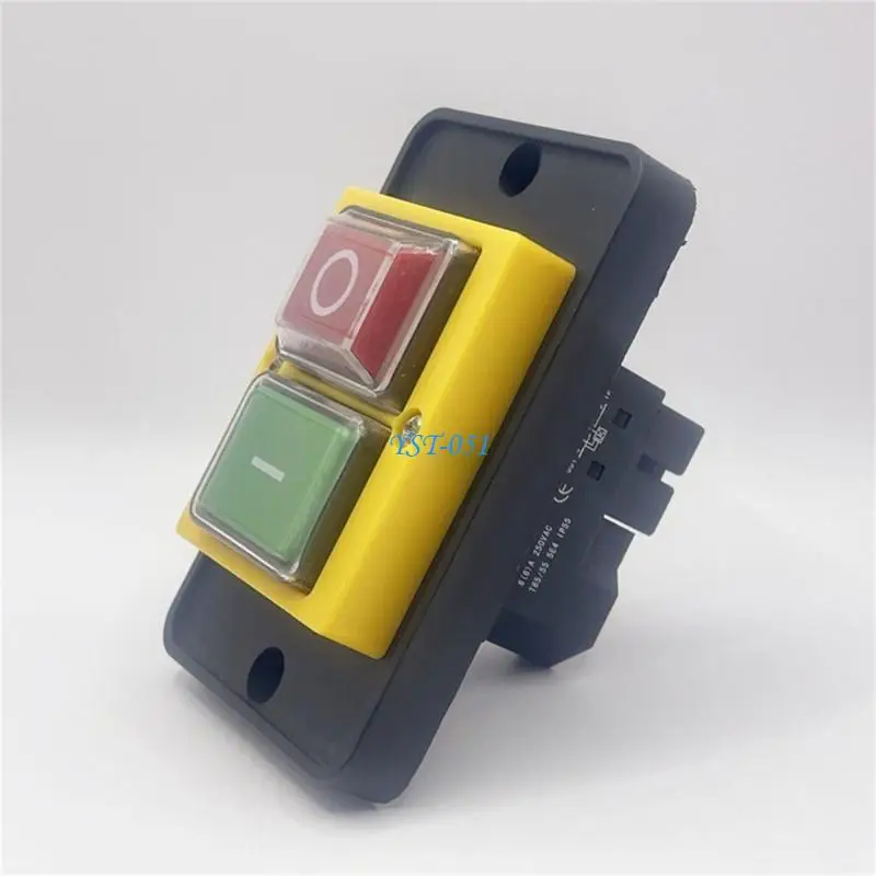 

E15A YH01-A Electromagnetic Button Momentary Button Plastic Push Button 250V 8A 16A