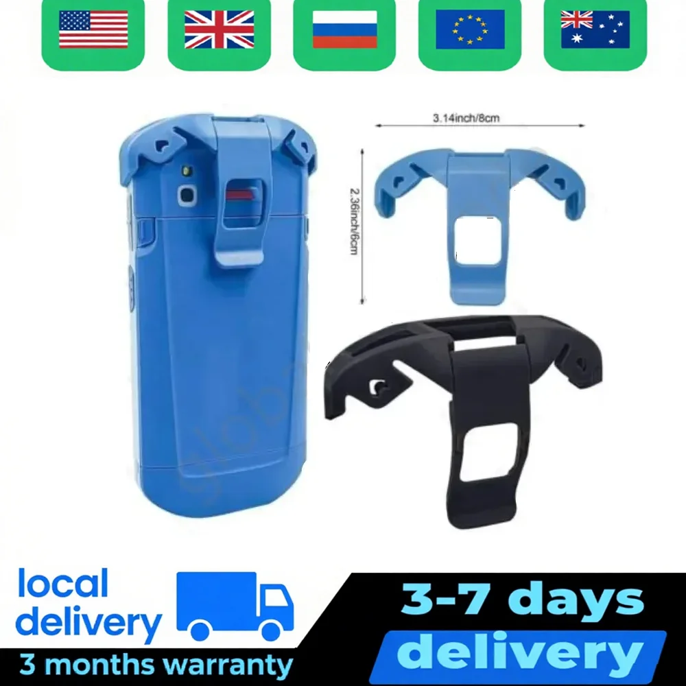 2pcs Blue/Black Plastic Carrying Clip For Zebra TC51 TC52 TC56 57 SG-TC51-CLIPHC1-01