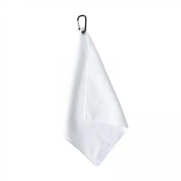 Golf Towel Embroidered Soft Absorbent Club Cleaning Tool Golf Accessories for Golf Cart Pouch Training
