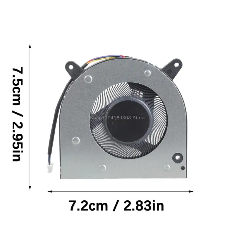 Penggantian CPU Kipas Pendingin USB Power CPU Coolers untuk N158 N156 MD7505HS