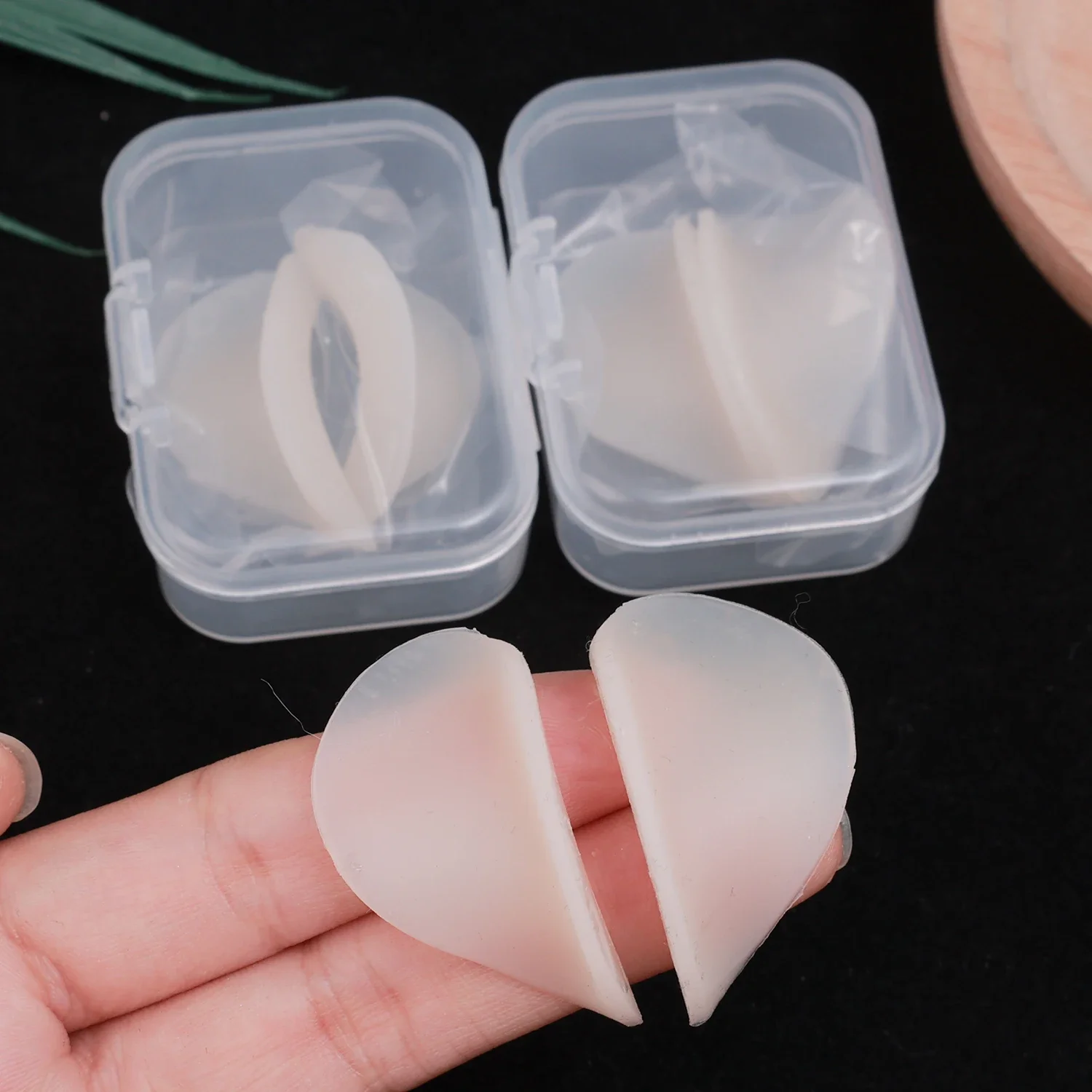 Correcteur d'oreille elfe en Silicone, 5 paires, autocollants auto-adhésifs réutilisables, quille 4D, visage en V, patchs de Support d'oreilles invisibles, cosmétiques