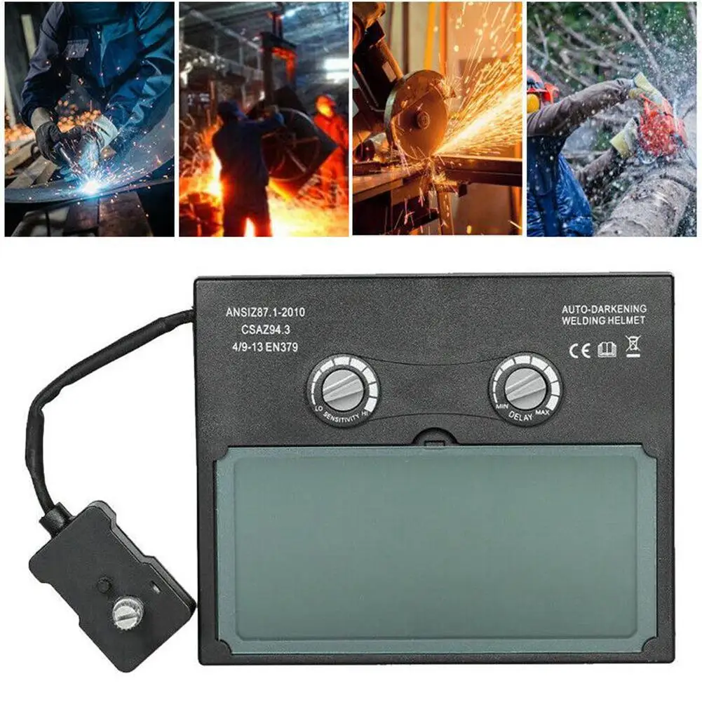 Automatic dimming mask Welding/welding Helmet Welder Welding Lens Eyes For Welding Machine Welding Tools Eyes ProtectorCar Solar