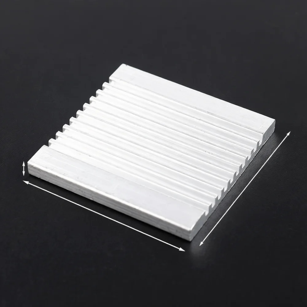 Aluminum Heatsink Cooling Fin For CPU GPU Router RAM Electronic Components Cooler Thermal Radiator Heat Dissipator Parts