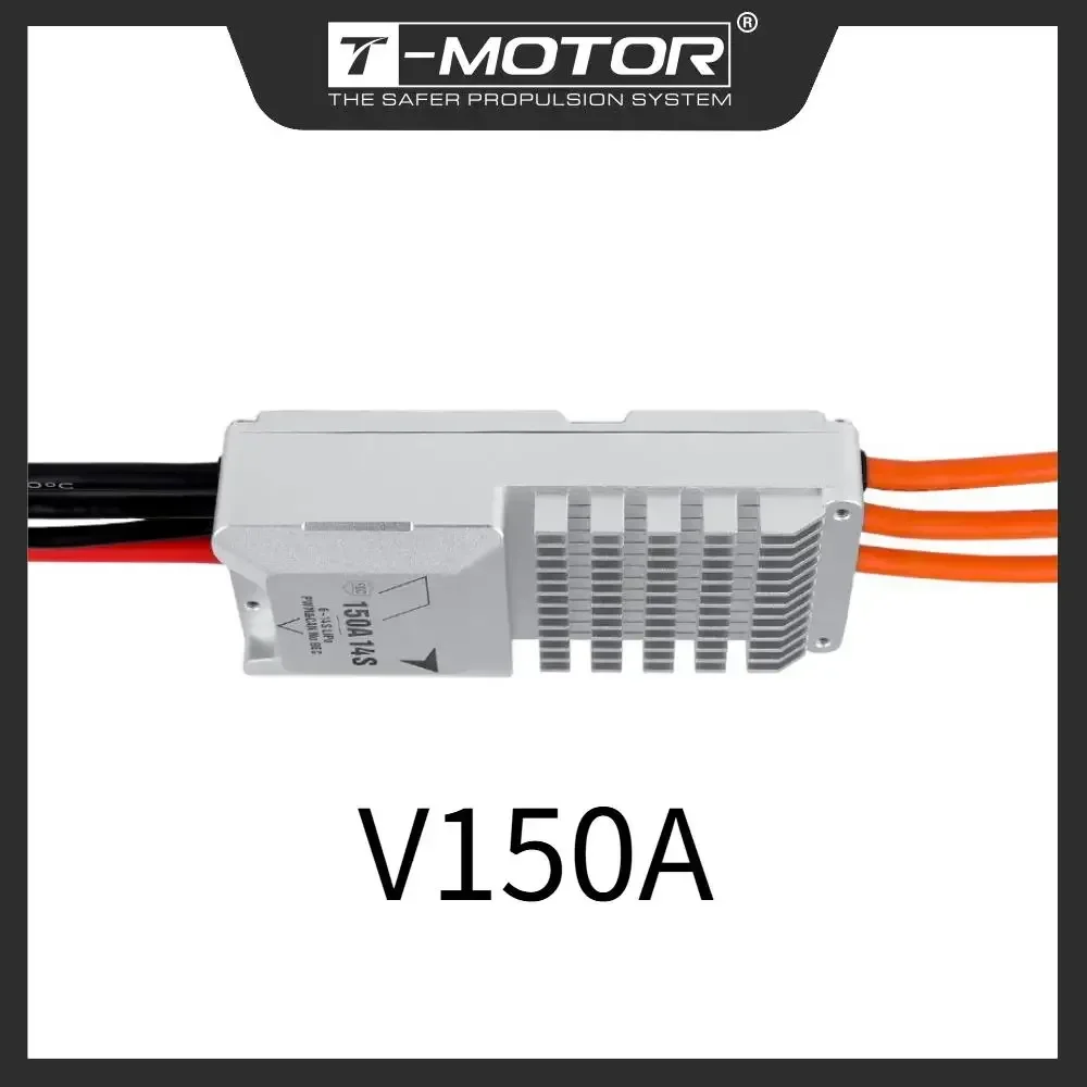 T-MOTOR FOC ESC V150A 14S Electric Speed Controller For Drone VTOL VL8020 VL8022 Motor Fast Response PWM/CAN Efficient Driving