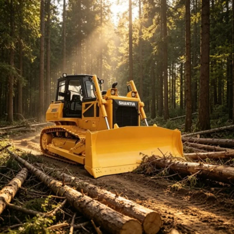 High Operating Efficiency Tracked Dozer Bulldozer Earth Mover 175kW Dozer Machine for Road Building Project Site Use