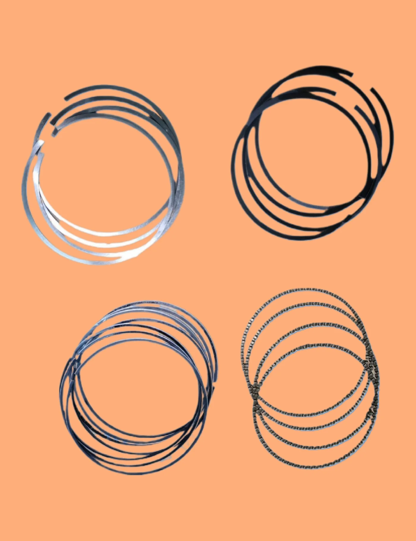 SAIC Maxus 4G69 engine piston rings  MN149594