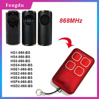 868mhz HS1 HS4 HS5 HSP4 HSD2 HSE2 HSE4 HSE5 HSE1 868 BS Garage Door Remote Control For Remote Control