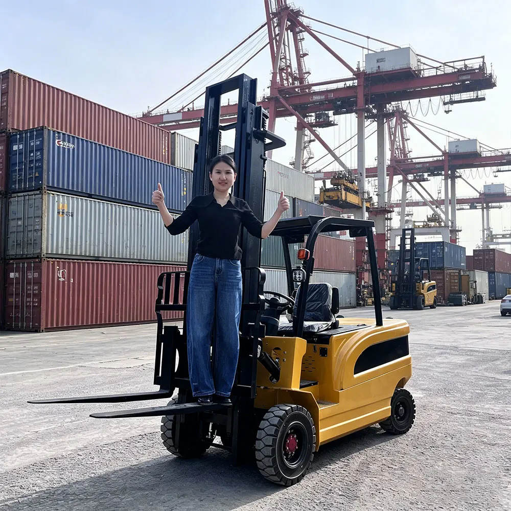 Warehouse Full  Truck 1ton 2ton 3ton 4ton 5ton Electric Forklift Lift Height 3m 4m 5m Sitting  for Sale