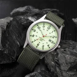 Boys Brand Cheap Watches Men Fashion Casual Nylon Band Military Sports Date Quartz Vintage Watch Erkek Barato Saat Montre Homme
