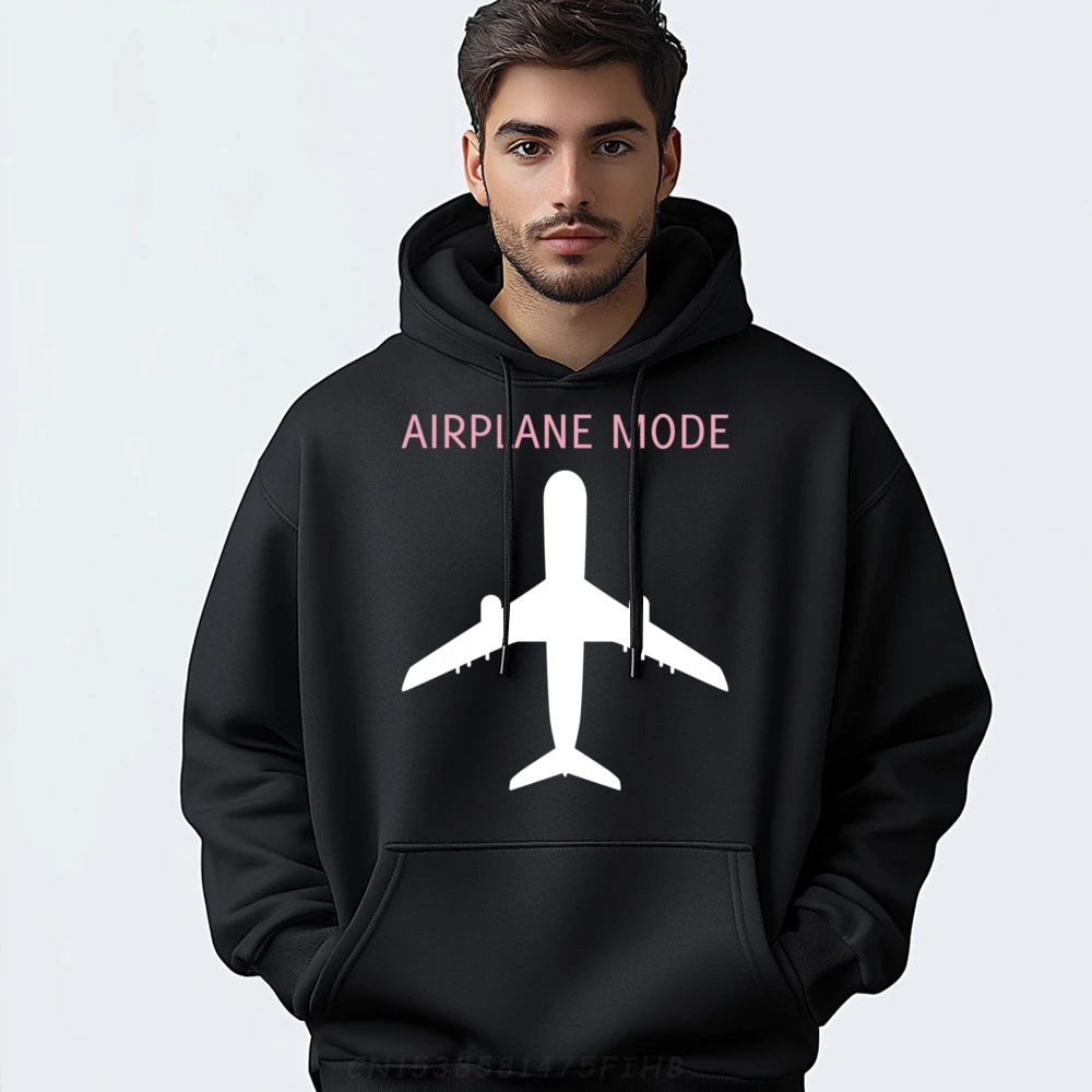 

Airplane Mode Travel Vacation Holiday Traveling Flying Graphic Shirts Polyester Fiber Hoodies Men