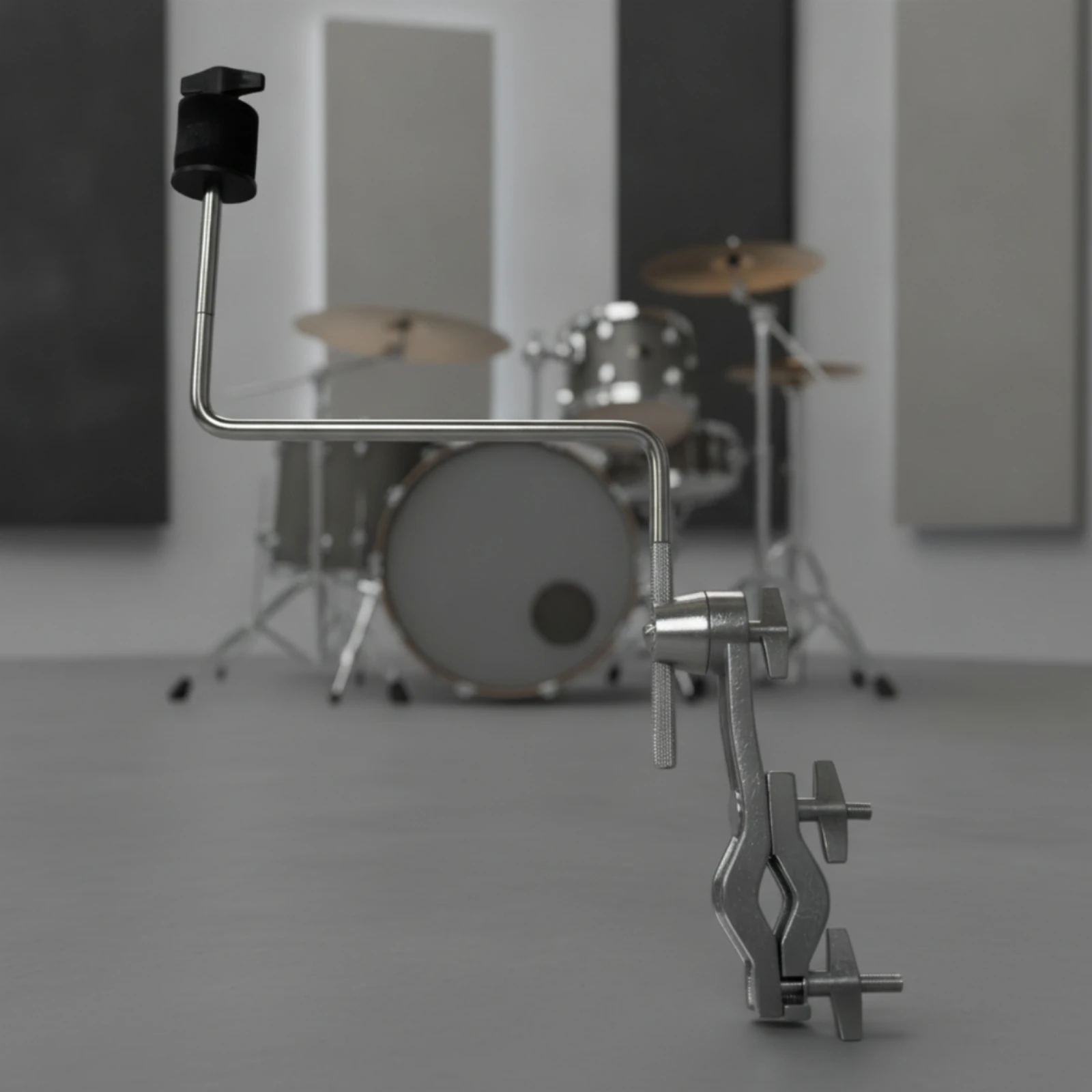 Drum Mounting Clamp Compact Drum Clamp Sturdy Long-Lasting for Drummers, Studio