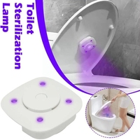 UV Toilet Sterilizer Smart Electric Toilet Sterilizer Aromatherapy Toilet Cleaner IPX4 Waterproof UV Lamp For Washrooms