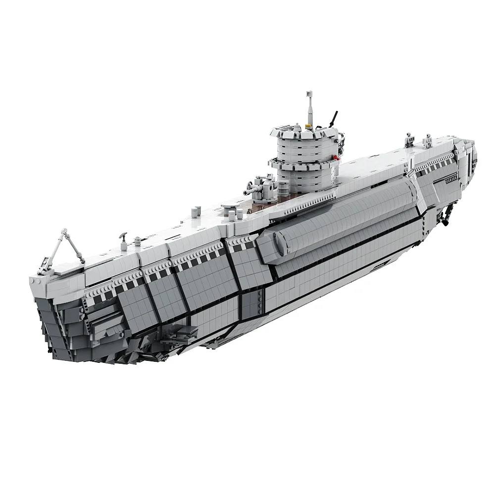 

MOC Type VIIB U-type Submarine Model Buildings Blocks Military Battleship Bricks Unterseeboot Educational DIY Toy Children Gifts